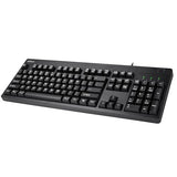 Taa Compliant Fingerprint Keyboard With Aes 256 Encryption Usb Wired Full Size 104 Key Layout Windows Hello Compatible Made In Taiwan For Government Business Education Akb-630Fb-Taa