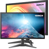 19 Inch Hd (1440 X 900) Monitor 2Packs, 75Hz Refresh Rate, Hdmi X1, Small Thin Monitor For Laptops, Computers And Desktops,Led Display, Vga/Hdmi Connection.Vesa:75 * 75Mm