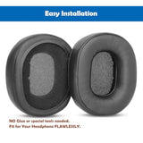Professional Earpads Cushion Replacement Compatible With Pioneer Se-Ms5T Ms7Bt Ms9Bn Headset Headphones Ear Pads With Skin-Friendly Leather And Memory Foam
