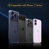 2 Pack Camera Control Button Protector for iPhone 17/Air/17 Pro/17 Pro Max,Anti-Scratch Rugged Sensitive Tempered Glass HD Protective Cover fit