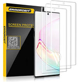 (3 Pack) Tpu Screen Protector Compatible For Samsung Galaxy Note 10 Plus 10+ 5G (2019) High Definition Edge To Edge (Full Coverage) Anti-Scratch Bubble-Free