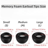 Memory Foam Earbud Tips For Galaxy Buds3 Pro (2024) Ultimate Comfort Noise Canceling Memory Foam Eartips For Samsung Galaxy Buds Pro 3 Ear Tip Fit In Charging Case, In A Box, 6 Pairs