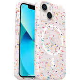 OtterBox - Ultra-Slim iPhone 13 Mini Case (ONLY) - Made for Apple MagSafe, Protective Phone Case Constructed from Recycled Materials (Funfetti)
