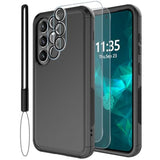 For Samsung Galaxy S25 Case - 15Ft -Grade Drop Protection, With Screen Protector & Camera Lens Protector, Heavy Duty Phone Cover For Galaxy S25 Case (Black)