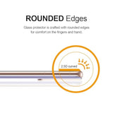 (3 Pack) Designed For Samsung Galaxy (S21 Plus 5G) Tempered Glass Screen Protector, Anti Scratch, Bubble Free