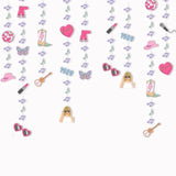 6-Pack Singer-Themed Hanging Decorations – Music Party Garland for Birthdays, Bachelorette & Photo Booth