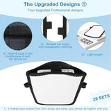 Sublimation Blanks Cell Phone Pouch Bag Sleeve Case for Women Men Kids with Adjustable Crossbody Strap Neck Lanyard - Hands Free Light for Working