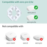 Made For Eero Pro 6/6E Wall Mount - Secure & Sleek Cable Management, Compatible With Eero Pro 6/6E, Durable Abs Material, Easy Installation
