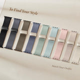 Braided Stretchy Bands with Magnetic Clasp Compatible for Apple Watch Band 38mm 40mm 41mm 42mm 44mm 45mm 46mm 49mm Women Men, Nylon Sport Solo Loop