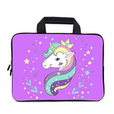 11.6 12 12.1 Inch Laptop Carrying Bag Protective Chromebook Case Pouch Netbook Notebook Ultrabook Bag Tablet Sleeve Cover Travel Briefcase With Handle For Men Women (Horse)