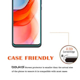 (3 Pack) Compatible For Motorola Moto G Play (2021) Screen Protector Tempered Glass, Touch Sensitive,Case Friendly, 9H Hardness