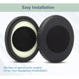 Prime Earpads Replacement Compatible With Sennheiser Sc160 Sc165 Sc130 Sc135 Usb Headphones Ear Pads Cushion(Protein Leather/Memory Foam)