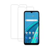 2 Pack for Cricket Debut S2 / AT&T Calypso 4 Tempered Glass Screen Protector 9H Frontier Protective Protector