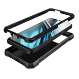 Blu View 5 Rugged Case with Screen Protector Military-Grade Black