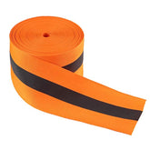 Reflective Ribbon Sew On Tape High Visibility 2” X 50 Ft Nylon Silver