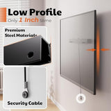 Studless TV Wall Mount, Heavy Duty Drywall TV Bracket Hanger for 26-55 inch Flat Screen TVs, No Stud, NO Drill, No Anchors, Easy Install with All