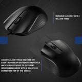 12 Pcs Wired Computer Mouse Bulk Cord Usb Computer Mice Ergonomic Wired Mouse For Pcs, Computers, Laptops, Gaming Office Home Supplies(Black)