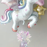 Ombre Iridescent Heavy Solid Balloon Weights Pack Of 12, Table Centerpiece Diy Décor For Bridal Shower, Party Decoration, (5 Oz, 4.7 Inches Tall) Balloon Anchor For Helium Balloon