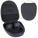 Hard Case Replacement For Bose Quietcomfort Qc Ultra Qc45 Qc35 Qc25 Qc15 Qcse Noise Cancelling Headphones (Black Case)