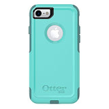 OTTERBOX Commuter Series Case for iPhone SE (2nd Gen - 2020) & iPhone 8/7 (NOT Plus) - Retail Packaging - Aqua Mint Way (Aqua Mint/Mountain Range Green)
