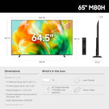 65-Inch Class Mini LED M80H Series Vision AI Smart TV (2026 Model, 65M80H) Mini LED with AI Mode, Motion Xcelerator 144Hz, Pure
