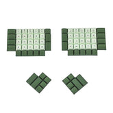 Zda Similar To Xda Keycaps Thick Pbt Matcha Dye-Sublimation Keycap Set For Erg