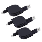 Retractable Usb Type C Cable Type C Charger Usb C To Usb A Data Sync Charging Cord Note 8 Charger For Samsung Galaxy Note 9,S22 S9 S8 Plus,Google Pixel 6 5 2Xl,Lg G5 G7 V35 Thinq,V30,Zte Blade Z Max X