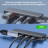 4 Pack Usb 3.1 90 Degree Adapter,2*Left Angle&2*Right Angle Usb A Male To Fema