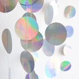 Pink Fringe Garland Set – 4pcs Tinsel Backdrop & Party Streamers