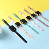 6-Pack Slim Silicone Bands for Apple Watch Series 1-10, Men & Women