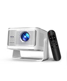 Smart Projector With 4K 8K Support, Mini Projector With Wifi6 And Bluetooth5.4, 600 Ansi, Auto Focus & Obstacle Avoidance 1080P Portable Movie Proyector For Home Outdoor, Hy350Max