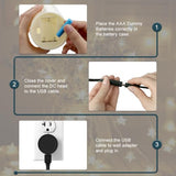 Power Supply Cable for AAA Battery, Replace AAA Battery