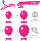 Hot Pink Balloons 100 Pack Hot Pink Balloons Different Sizes 18 12 5 I