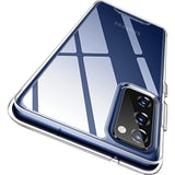 For Samsung Galaxy S20 Fe Case, Crystal Clear Shockproof Protective Durable Slim Fit Phone Cover For Galaxy S20 Fe 5G With Transparent Hard Pc Scratch-Resistant Back & Soft Silicone Edge