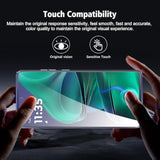 3+3 Pack For Motorola Moto G Power 2025 Screen Protector Tempered Glass With Camera Lens Protector, Protection Film 9H Hardness, Scratch Resistant, Case Friendly