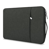 13-Inch Laptop Sleeve Case With Handle For Macbook Air 13.6 Inch (A3240, M4 Chip) Accessories Water-Resistant Canvas Protective Cover Carrying Laptop Bag For Macbook Air 13.6" 2025 (Black)