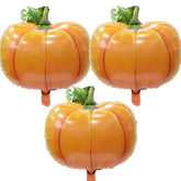 3 Pcs Pumpkin Balloons Fall Harvest Thanksgiving Party Decoration Set