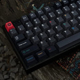 Pbt Black Gray Keycaps 153 Keys Cherry Profile Custom Iso Ansi Keyboard Keycap