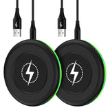 Pixel 9A Wireless Charger Fast Charging Pad For Google Pixel 10 Pro Xl/9 Pro/8A/7A/7/6/2Pack 15W Wireless Android Charger Fast Charging Station For Samsung Galaxy S25 Ultra/S24/S24/S23/S22/S21/S20/S10