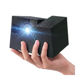Playcube 1080P Fhd Dlp Projector, Gtv Portbale Projector With Netflix Certified, 750 Iso Lumens, 4K Supported, 3H Playtime With Built-In 66Wh Battery, Up To 150'' Screen, Auto Focus & Keystone