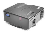 1080P Multimedia Gaming Mini Projector - Full Hd Portable Video Cinema Home Theater Projector W/ Built-In Stereo Speaker, Hdmi, Usb, Adjustable Picture Projection For Tv, Pc, Computer - Prjg45_0