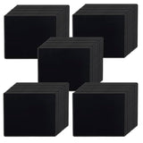 SaiTech IT 50 Pack Mouse Pad with Stitched Edges Non-Slip Rubber Base, Premium-Textured and Waterproof Mousepads Bulk, Mouse Pad for Computers, Laptop (8.66 x 7.1 Inch) - Black