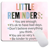 Inspirational Gift Mouse Pad,Square Waterproof Non-Slip Rubber Base Mousepads Office Laptop,Non-Slip Rubber Base Mousepads Office Laptop With Inspirational Design