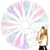 12 Pcs Glitter Party Blowers Metallic Noise Makers for Birthdays and New Year