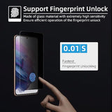 ?2+1 Pack? Designed For Samsung Galaxy S25 Ultra Privacy Screen Protector?Support Fingerprint Unlock? 9H Tempered Glass, Antispy Film Compatible For Samsung S25+Ultra 5G