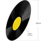 Round Mouse Pad,Phonograph Record Non-Slip Rubber Circular Mouse Pads Customized Designed For Home And Office,7.9 X 7.9Inch