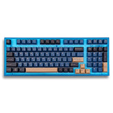 Pbt Keycaps,129 Keys Japanese Keycap Dye Sublimation For 61/64/68/87/96/104/10