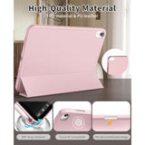 Ipad Air 5Th Generation Case, Ipad Air 4Th Generation Case With Pencil Holder,