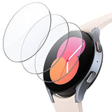 Jetech Screen Protector For Samsung Galaxy Watch Fe/5/4 40Mm, Tempered Glass 2.5D Round Edge, Hd Clear, 3 Pack