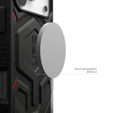 Uag Designed For Iphone 17 Pro Max Case Monarch Pro - Compatible With Magsafe Military Grade Protective Cover, Kevlar Black